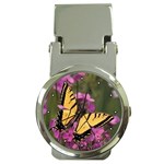 Butterfly Money Clip Watch