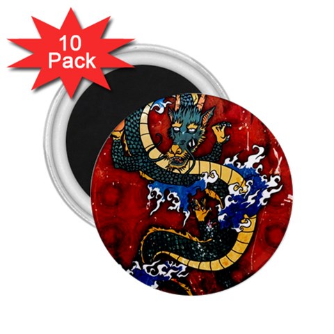 Dragon 2.25  Magnet (10 pack) from ArtsNow.com Front