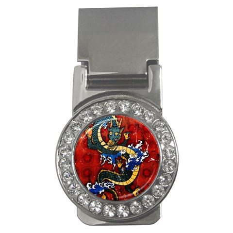 Dragon Money Clip (CZ) from ArtsNow.com Front