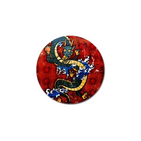 Dragon Golf Ball Marker from ArtsNow.com Front