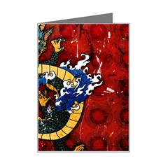 Dragon Mini Greeting Card from ArtsNow.com Left