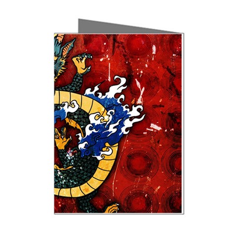 Dragon Mini Greeting Cards (Pkg of 8) from ArtsNow.com Left