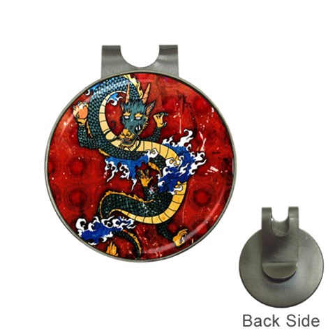 Dragon Golf Ball Marker Hat Clip from ArtsNow.com Front