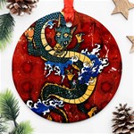 Dragon Round Ornament (Two Sides)