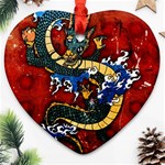 Dragon Heart Ornament (Two Sides)