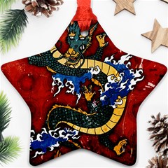 Dragon Star Ornament (Two Sides) from ArtsNow.com Front