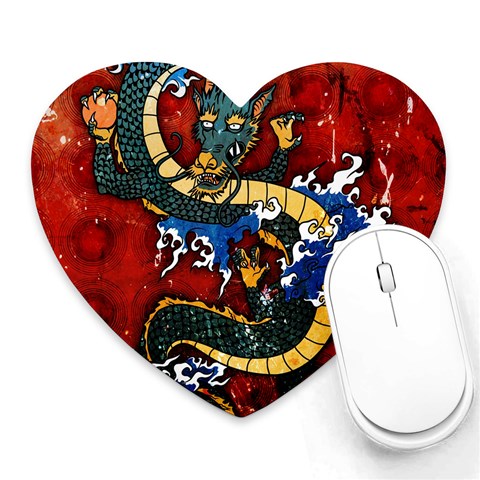 Dragon Heart Mousepad from ArtsNow.com Front