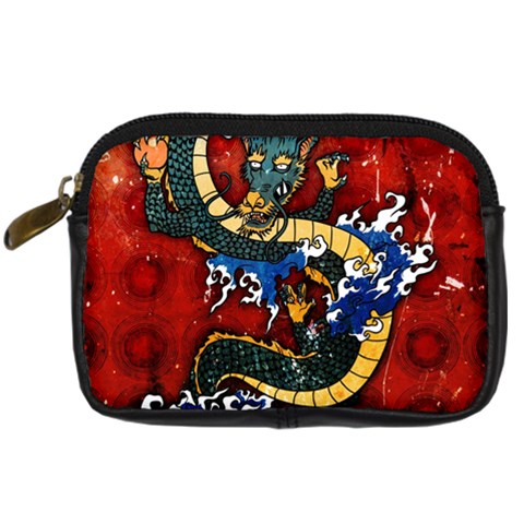 Dragon Digital Camera Leather Case from ArtsNow.com Front