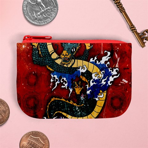 Dragon Mini Coin Purse from ArtsNow.com Front