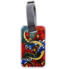 Dragon Luggage Tag (two sides) from ArtsNow.com Front