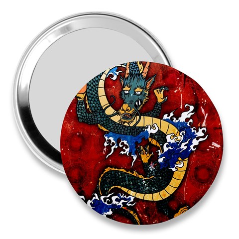 Dragon 3  Handbag Mirror from ArtsNow.com Front