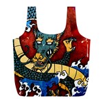 Dragon Full Print Recycle Bag (L)