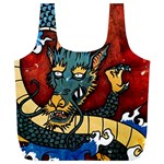 Dragon Full Print Recycle Bag (XL)