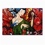 Geisha Postcard 4 x 6  (Pkg of 10)