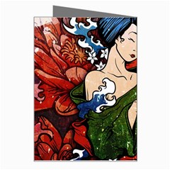 Geisha Greeting Card from ArtsNow.com Right