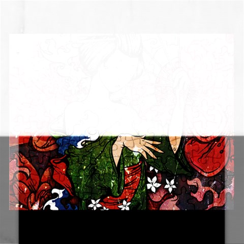 Geisha Jigsaw Puzzle (Rectangular) from ArtsNow.com Front