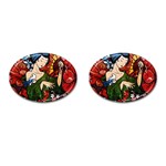 Geisha Cufflinks (Oval)