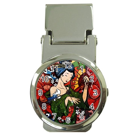 Geisha Money Clip Watch from ArtsNow.com Front