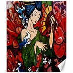 Geisha Canvas 8  x 10 