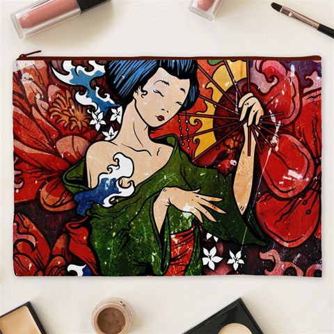 Geisha Cosmetic Bag (XXXL) from ArtsNow.com Front