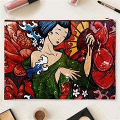 Geisha Cosmetic Bag (XXXL) from ArtsNow.com Back