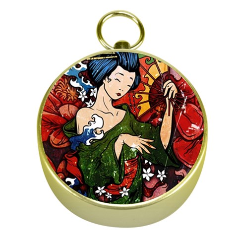 Geisha Gold Compass from ArtsNow.com Front