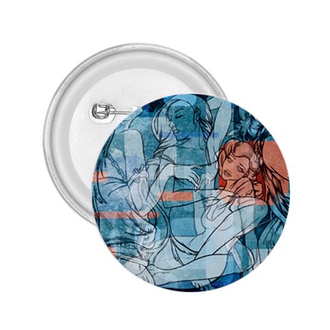 Retro Girls 2.25  Button from ArtsNow.com Front