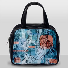 Retro Girls Classic Handbag (Two Sides) from ArtsNow.com Back