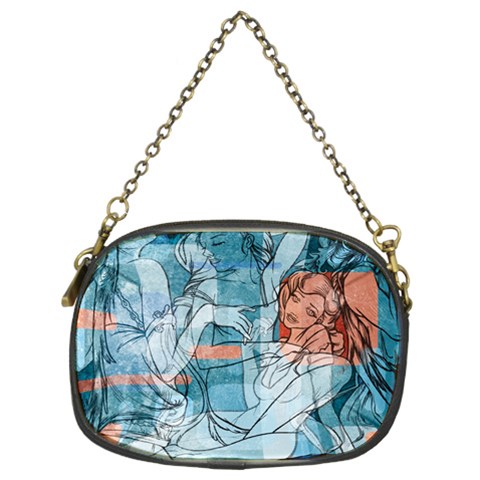 Retro Girls Chain Purse (Two Sides) from ArtsNow.com Front