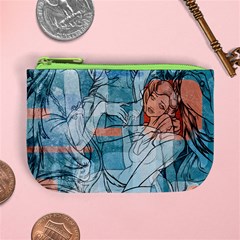 Retro Girls Mini Coin Purse from ArtsNow.com Front