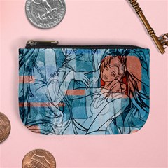 Retro Girls Mini Coin Purse from ArtsNow.com Front