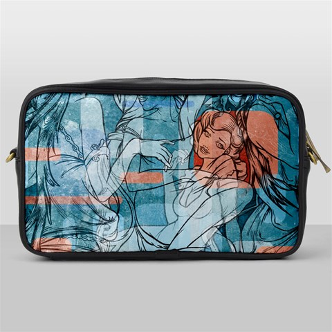 Retro Girls Toiletries Bag (One Side) from ArtsNow.com Front