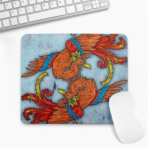 Chinese Phoenix Large Mousepad from ArtsNow.com Front