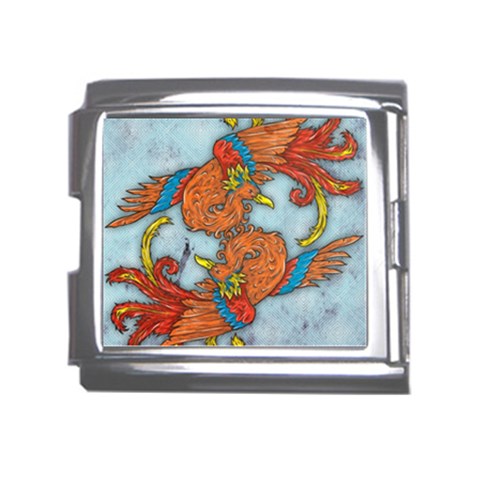 Chinese Phoenix Mega Link Italian Charm (18mm) from ArtsNow.com Front