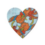 Chinese Phoenix Magnet (Heart)