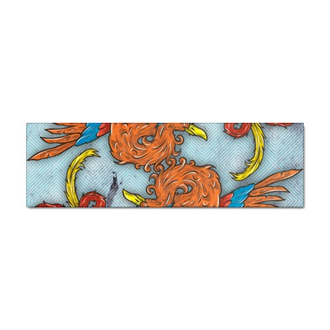 Chinese Phoenix Sticker Bumper (10 pack) from ArtsNow.com Front