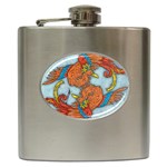 Chinese Phoenix Hip Flask (6 oz)