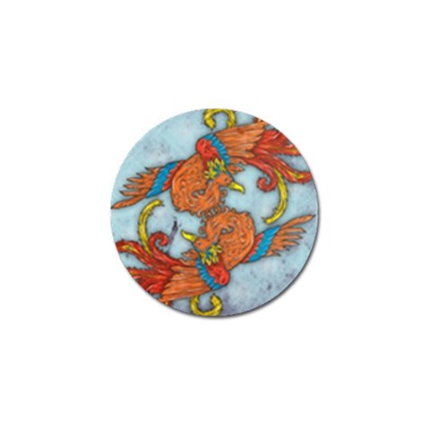 Chinese Phoenix Golf Ball Marker (10 pack) from ArtsNow.com Front