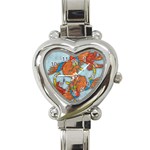 Chinese Phoenix Heart Italian Charm Watch