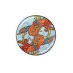 Chinese Phoenix Hat Clip Ball Marker