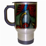 Chinese Phoenix Travel Mug (Silver Gray)