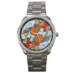 Chinese Phoenix Sport Metal Watch