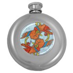 Chinese Phoenix Hip Flask (5 oz)