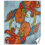 Chinese Phoenix Canvas 8  x 10 