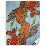 Chinese Phoenix Canvas 12  x 16 