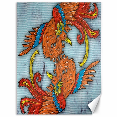 Chinese Phoenix Canvas 36  x 48  from ArtsNow.com 35.26 x46.15  Canvas - 1