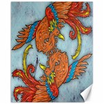 Chinese Phoenix Canvas 11  x 14 