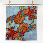 Chinese Phoenix Face Towel