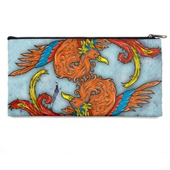 Chinese Phoenix Pencil Case from ArtsNow.com Back