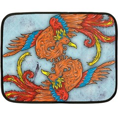 Chinese Phoenix Double Sided Fleece Blanket (Mini) from ArtsNow.com 35 x27  Blanket Front